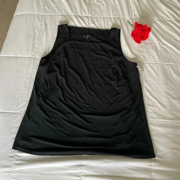 Lafayette 148 New York Black viscose top - Picture 1 of 7